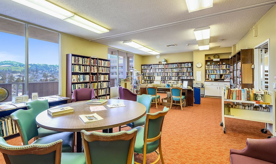 The Piedmont Gardens library 