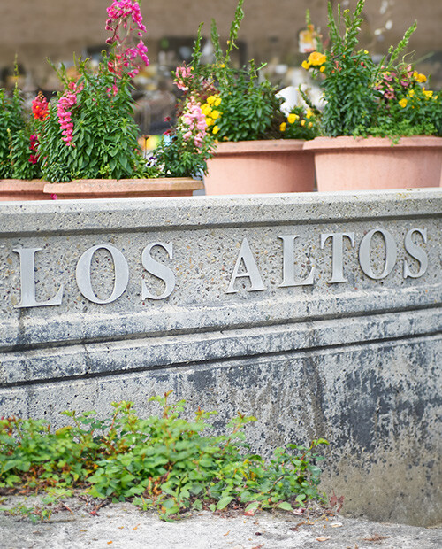 Stone Los Altos sign