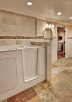 apartment home bathrooms at our memory support community