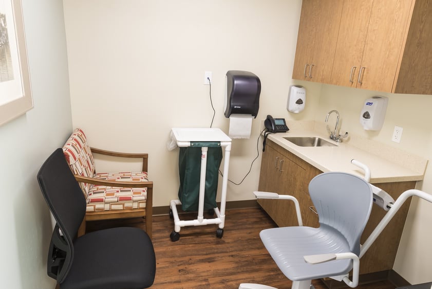 Wellness checkup center at Redwood Terrace