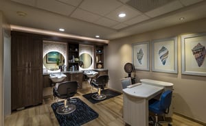 Hair salon at White Sands La Jolla